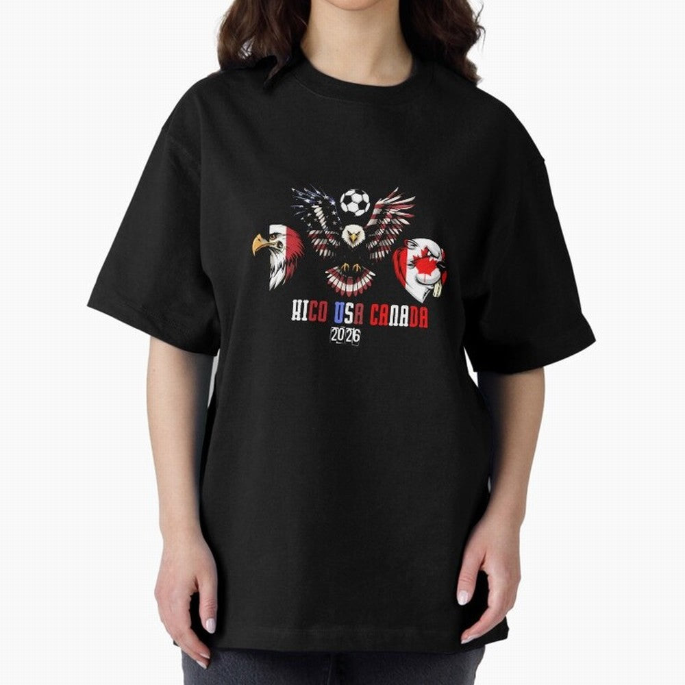World cup 2026 T-Shirt_84564047 Oversized T-Shirt Unlock FIFA World Cup 2026 Group Stage for Fans of Messi, Neymar and Mbappe and Argentina, Bringing Tournament Hype, Historic Matchups, Family Viewing Parties and Global Sports Pride; Built for