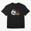 USA 2026- Germany Oversized T-Shirt Feel International Energy from FIFA World Cup 2026 USA Canada Mexico Spirit, Made for France, Mbappe, Sports Nostalgia, International Competition, Famous Players and Unforgettable Victories; Perfect for Fans,
