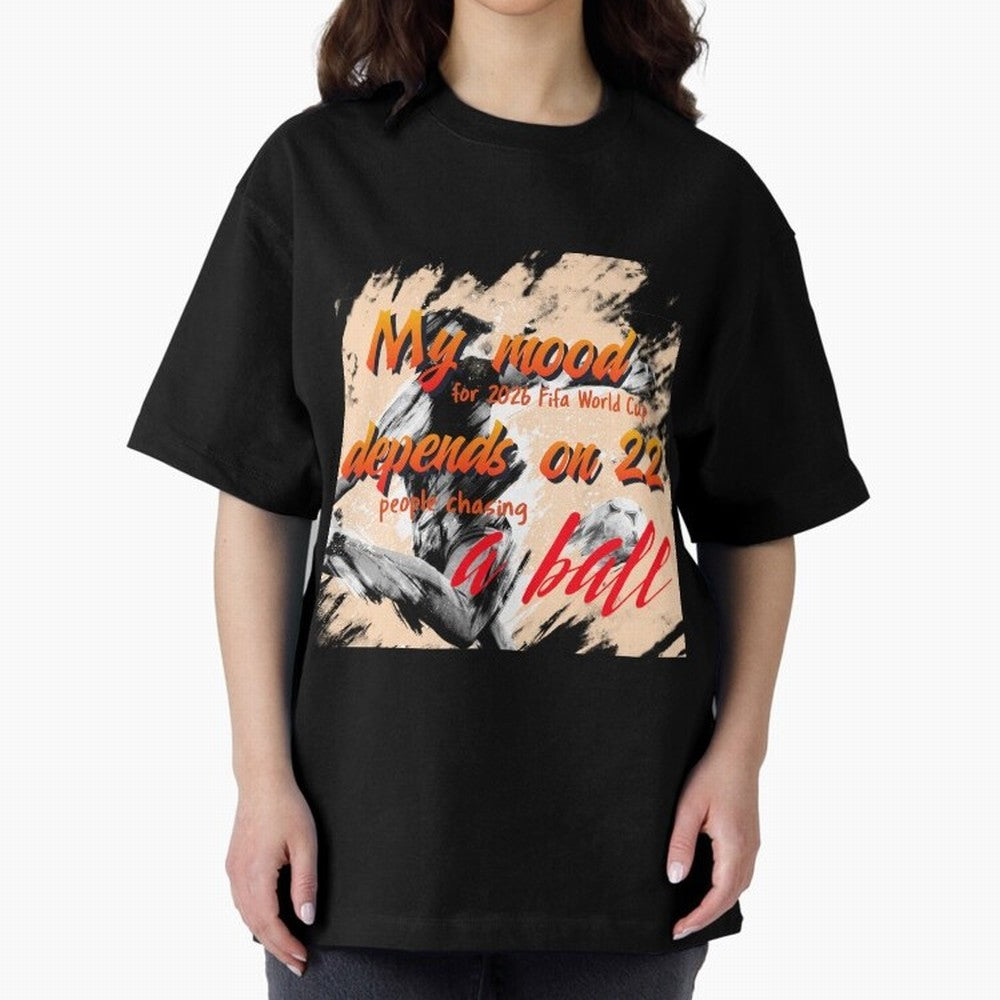 2026 World Cup T-shirt Oversized T-Shirt Celebrate Soccer Greatness during Global Football Passion for FIFA World Cup 2026, Centered on Neymar, Argentina, Fan Favorite Moments, National Team Passion, Big Match Drama and Soccer History; Made for