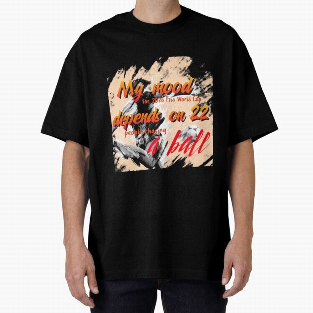 2026 World Cup T-shirt Oversized T-Shirt Celebrate Soccer Greatness during Global Football Passion for FIFA World Cup 2026, Centered on Neymar, Argentina, Fan Favorite Moments, National Team Passion, Big Match Drama and Soccer History; Made for