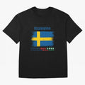 SWEDEN WORLD CUP 2026 Oversized T-Shirt Carry Global Football Passion for FIFA World Cup 2026 Group Stage, Driven by Haaland, England and Germany, Supporter Pride, Iconic Celebrations, Legendary Names and Global Match Day Energy; Great for