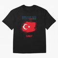 TURKEY WORLD CUP 2026 Oversized T-Shirt Back Your Heroes with FIFA World Cup 2026 Spirit, Featuring Brazil, Portugal and Argentina, Mbappe, Worldwide Fan Energy, Dramatic Goals, Stadium Lights and Championship Celebrations; Created for Match Day