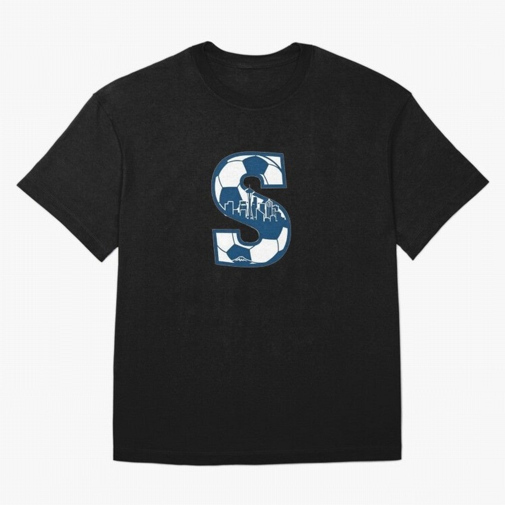 Seattle Soccer 2026 Oversized T-Shirt Showcase FIFA World Cup 2026 Spirit, Built around Argentina and Brazil, Mbappe and Neymar, Championship Spirit, Famous Goals, Roaring Crowds and International Football Unity; Built for Supporters Chasing Trophy