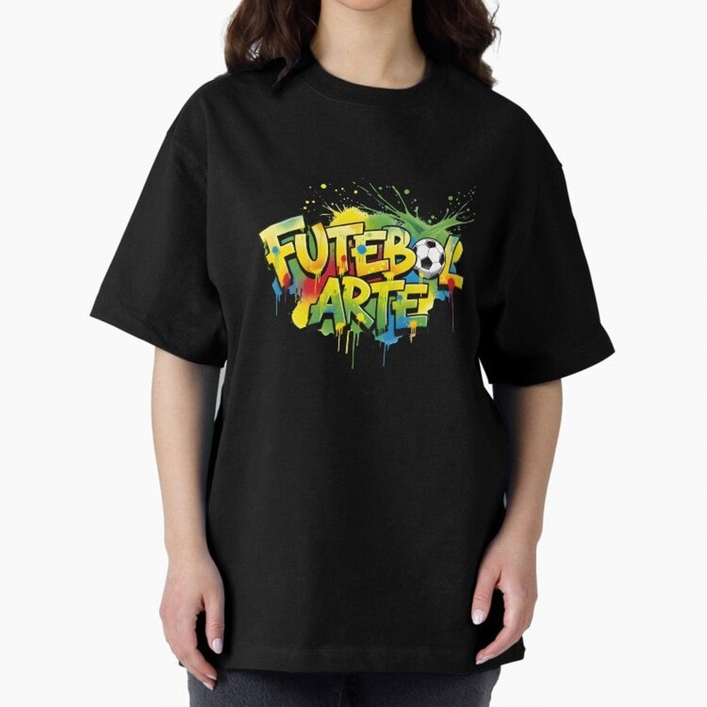 Brazil - World Cup 2026 Oversized T-Shirt Celebrate the Road through Match Day Hype around FIFA World Cup 2026, CR7, Spain and Netherlands, Stadium Chants, National Pride, Trophy Dreams and Unforgettable Football Memories; Perfect for Supporters
