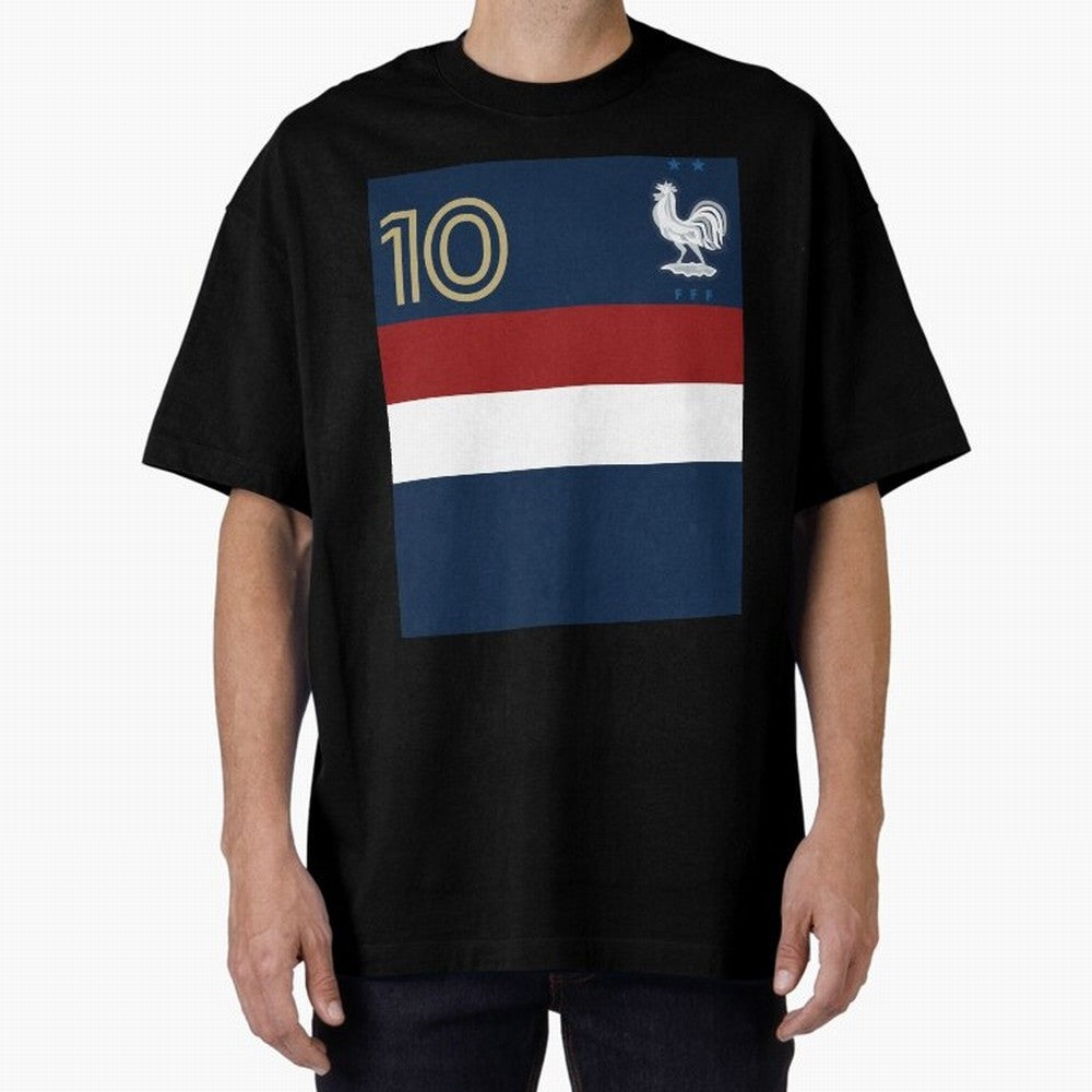 France | 2026 World Cup Fan Apparel Oversized T-Shirt Join Supporters Worldwide for the FIFA World Cup 2026 Journey through Haaland and Mbappe Highlights, Brazil, Portugal and Argentina Pride, Football Festival Excitement, Trophy Ambitions, Country