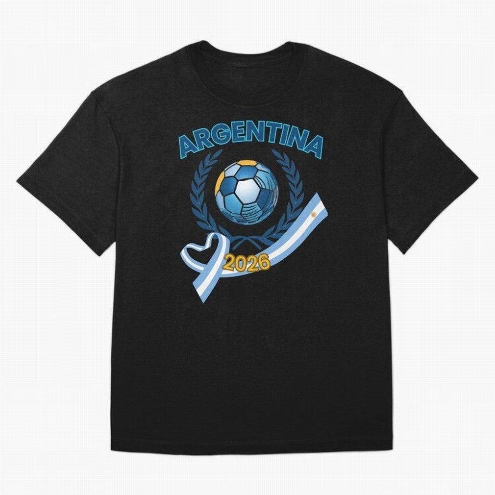 Argentina 2026 Oversized T-Shirt Bring Legendary Rivalry Energy to FIFA World Cup 2026 for Fans of CR7 and Netherlands, Bringing Football Passion, Legendary Performances, Festival Vibes and Supporter Community; Ideal for Football Dads, Football
