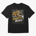 Let The Games Begin-World Cup Soccer @026 Oversized T-Shirt Show Love for Legendary Goals in the FIFA World Cup 2026 Group Stage Journey through Messi, Neymar and Mbappe Highlights, Portugal, Spain and Germany Pride, Global Supporter Spirit,