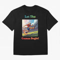 Let The Games Begin ¨C World Cup Soccer 2026 Oversized T-Shirt Represent Match Day Hype around FIFA World Cup 2026 USA Canada Mexico, CR7 and Messi, Germany, Tournament Hype, Historic Matchups, Family Viewing Parties and Global Sports Pride; Great