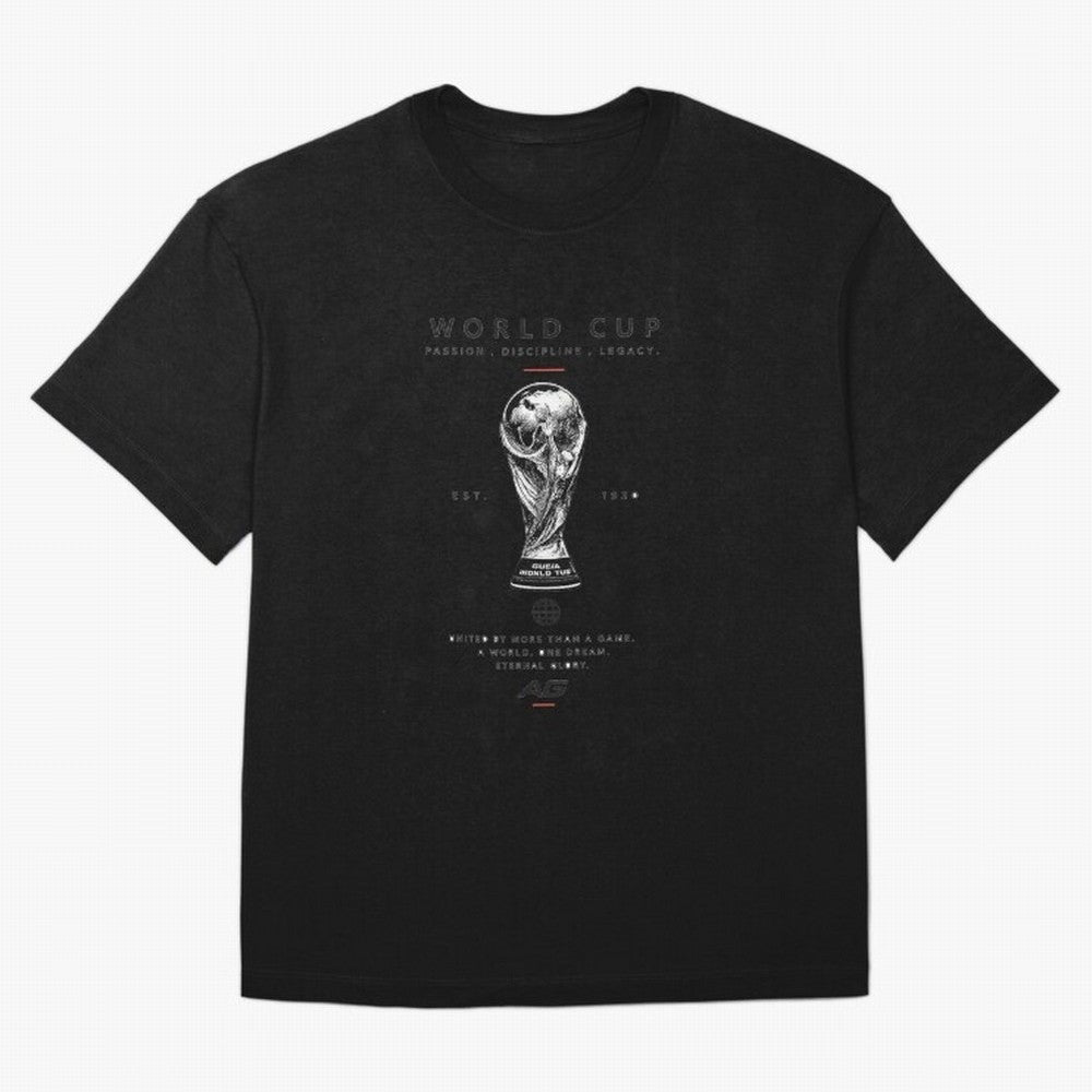 World Cup Football Streetwear Design Oversized T-Shirt Feel the Heartbeat of FIFA World Cup 2026 Group Stage Spirit, with England, France and Netherlands, Messi, CR7 and Mbappe, Football History, Final Match Energy, Crowd Noise and Once in a