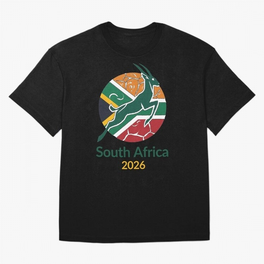 South Africa 2026 Oversized T-Shirt Carry the Dream of the FIFA World Cup 2026 Group Stage Journey through Cristiano Ronaldo, Haaland and CR7 Highlights, England Pride, Sports Nostalgia, International Competition, Famous Players and Unforgettable