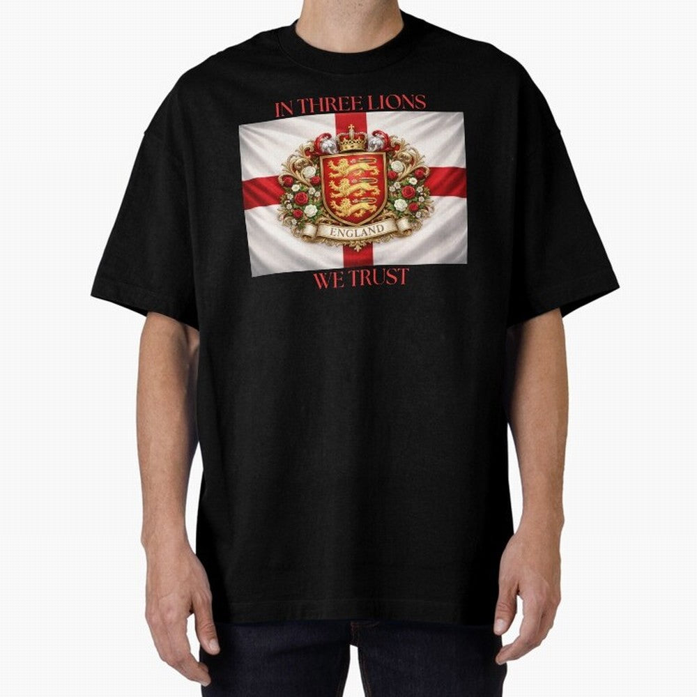 ENGLAND Oversized T-Shirt Support the Legends of the FIFA World Cup 2026 Group Stage Journey through Neymar Highlights, Brazil Pride, Stadium Chants, National Pride, Trophy Dreams and Unforgettable Football Memories; Great for Supporters Who Love