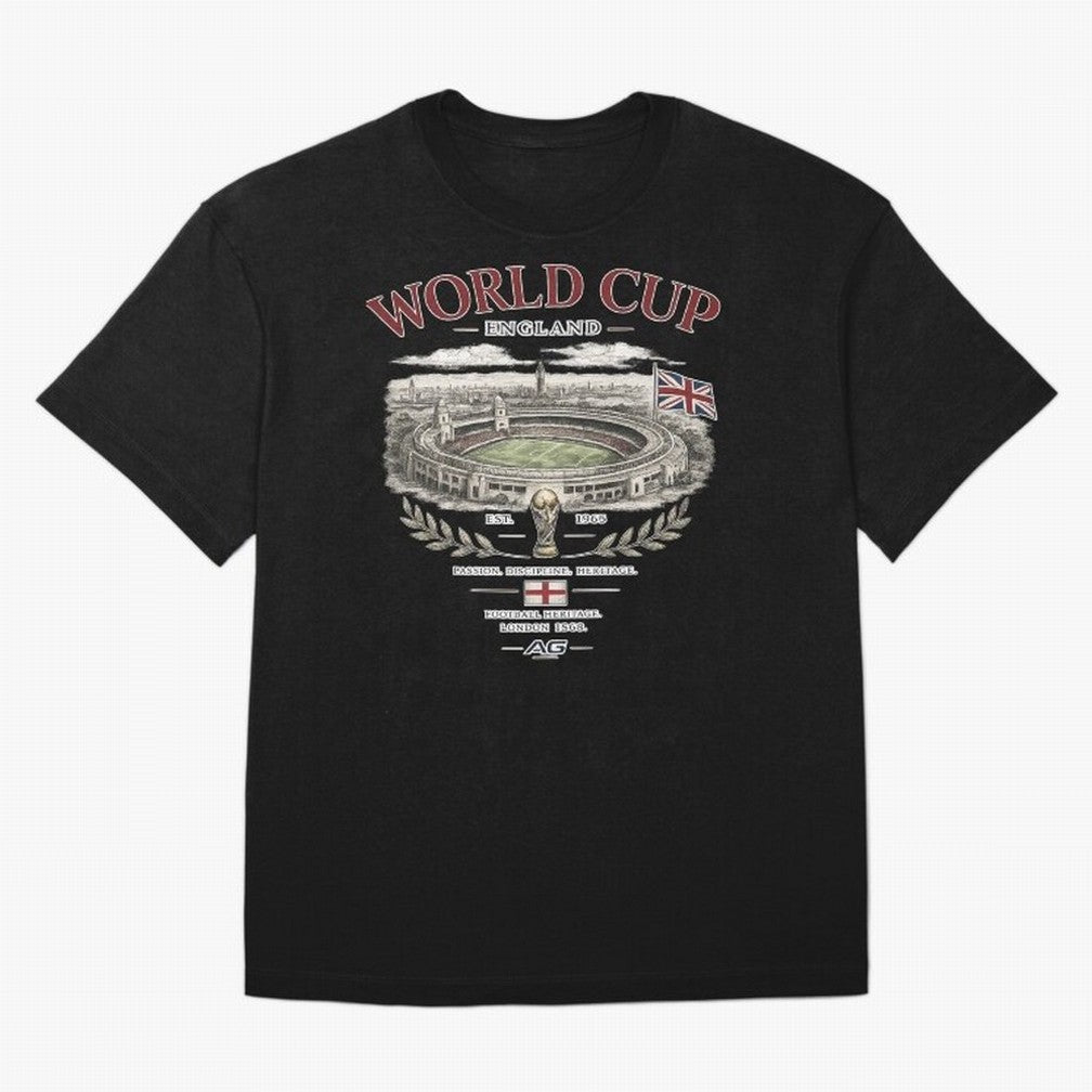 England World Cup Wembley Streetwear Oversized T-Shirt Remember Match Day Hype around FIFA World Cup 2026 USA Canada Mexico, Neymar, Argentina, Game Day Rituals, Football Legends, Country Pride and the Road to the Final; Built for Supporters