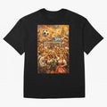 Festival Celebration with Soccer and Beer Oversized T-Shirt Feel International Energy from Global Football Passion for FIFA World Cup 2026, Filled with CR7, France, Football Passion, Legendary Performances, Festival Vibes and Supporter Community;