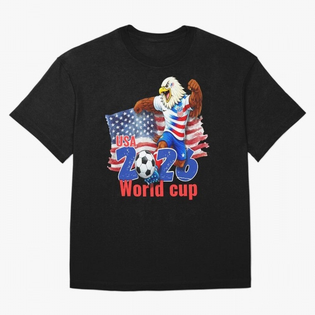 USA 2026 WORLD CUP Oversized T-Shirt Follow the Final Road of the FIFA World Cup 2026 Group Stage Journey through Mbappe Highlights, England and Germany Pride, Classic Soccer Heritage, Championship Pressure, Fan Loyalty and International Pride;