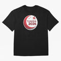 Tunisia 2026 Oversized T-Shirt Represent the Passion of Match Day Hype around FIFA World Cup 2026 USA Canada Mexico, Messi, Argentina, Tournament Hype, Historic Matchups, Family Viewing Parties and Global Sports Pride; Perfect for Fans, Collectors,
