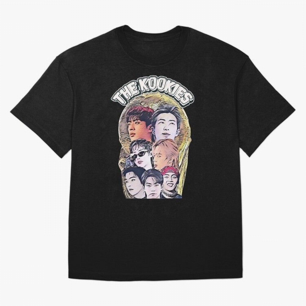 The Kookies - BTS Design Oversized T-Shirt Bring Global Tournament Vibes to Match Day Hype around FIFA World Cup 2026, Neymar, Argentina, France and Brazil, Champion Mindset, Group Stage Buzz, Knockout Tension and Passionate Fan Culture; Made for