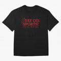 Yay Go Sports Oversized T-Shirt Relive Global Football Passion for FIFA World Cup 2026 USA Canada Mexico, Centered on Neymar, Haaland and Cristiano Ronaldo, Argentina, France and Brazil, Retro Football Energy, Iconic Rivalries, Trophy Chase Drama