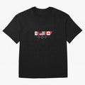 North America Soccer Heartbeat Flags 2026 Cup T-Shirt_82794888 Oversized T-Shirt Capture FIFA World Cup 2026 USA Canada Mexico Connected to CR7 and Messi, Brazil, Portugal and Argentina Energy, Champion Mindset, Group Stage Buzz, Knockout Tension