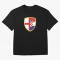 FIFA World Cup - England v Croatia Oversized T-Shirt Bring Trophy Dreams to Match Day Hype around FIFA World Cup 2026 USA Canada Mexico, Haaland and Mbappe, Spain, Retro Football Energy, Iconic Rivalries, Trophy Chase Drama and Stadium Atmosphere;