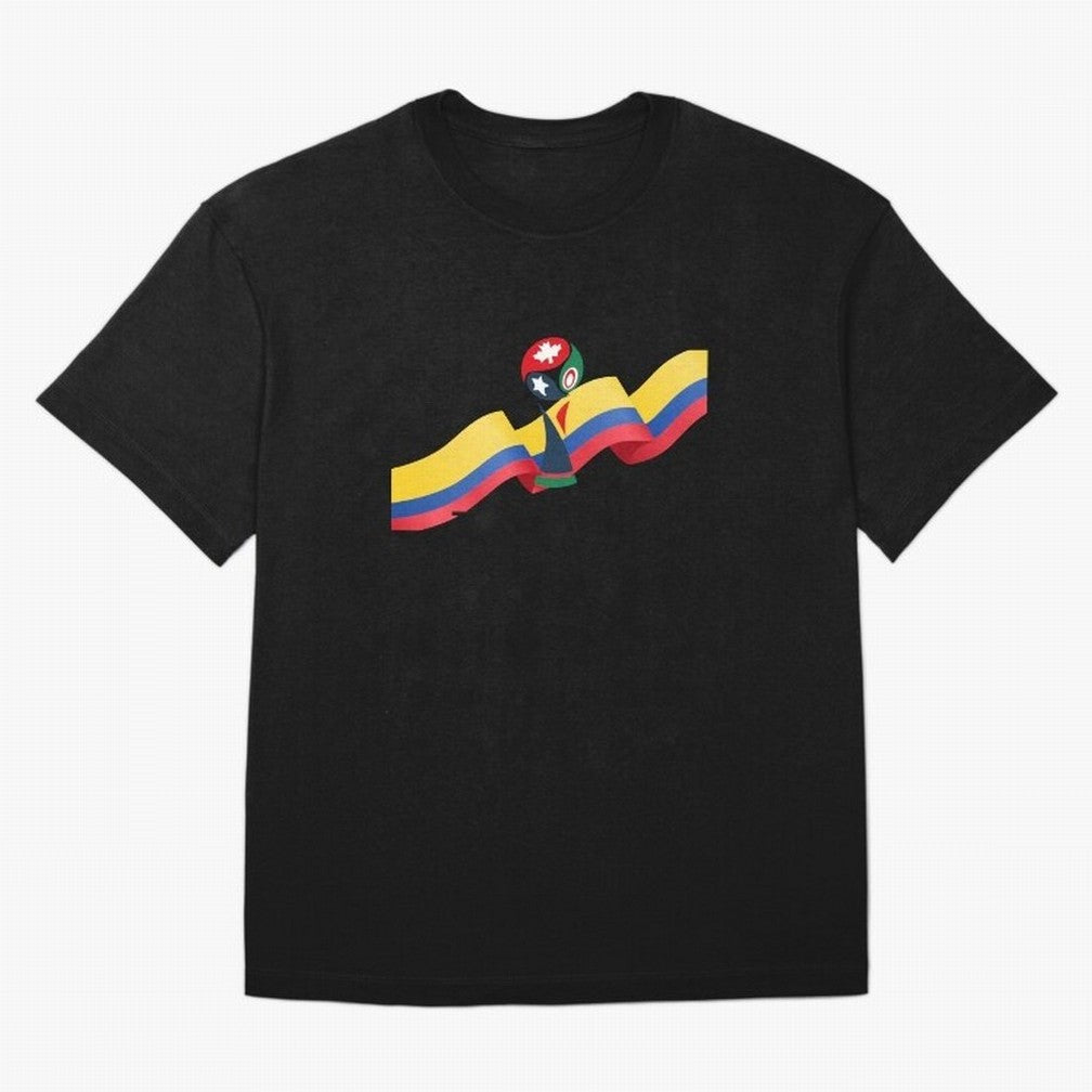 World Cup 2026 Team Colombia Oversized T-Shirt Relive the FIFA World Cup 2026 Group Stage Journey through Neymar Highlights, Brazil, Portugal and Argentina Pride, Supporter Pride, Iconic Celebrations, Legendary Names and Global Match Day Energy;