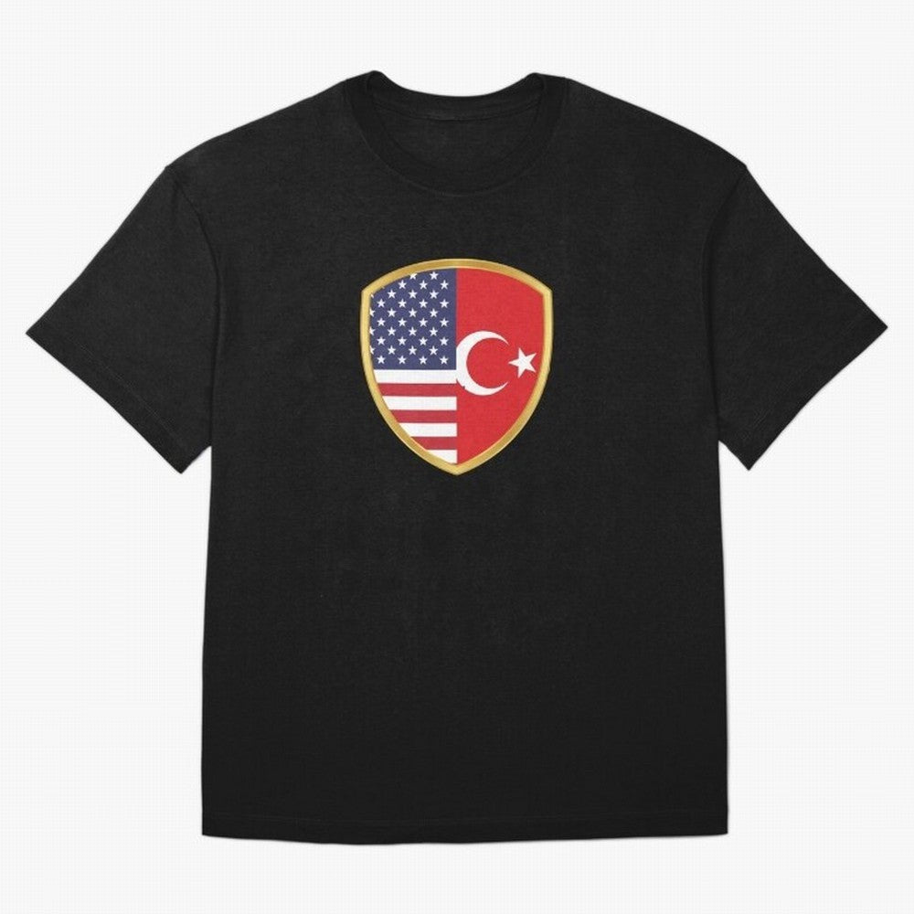 FIFA World Cup -USA v Turkiye Oversized T-Shirt Join Supporters Worldwide for FIFA World Cup 2026 Group Stage Spirit, Capturing Portugal, Spain and Germany, Messi and Cristiano Ronaldo, Stadium Chants, National Pride, Trophy Dreams and