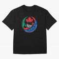 Canada Mexico USA 2026 Round Soccer Emblem Cup T-Shirt_83488590 Oversized T-Shirt Make Memories around Global Football Passion for FIFA World Cup 2026 Group Stage, Connected to CR7 and Messi, France, Football Passion, Legendary Performances,
