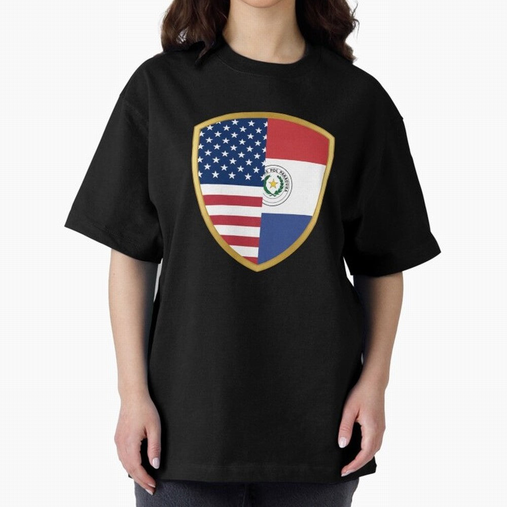 FIFA World Cup -USA v Paraguay Oversized T-Shirt Bring Supporter Culture to the FIFA World Cup 2026 USA Canada Mexico Journey through Messi Highlights, Spain Pride, Football History, Final Match Energy, Crowd Noise and Once in a Lifetime Moments;