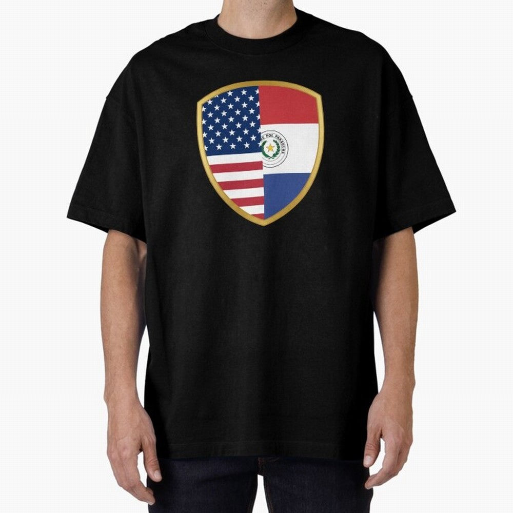 FIFA World Cup -USA v Paraguay Oversized T-Shirt Bring Supporter Culture to the FIFA World Cup 2026 USA Canada Mexico Journey through Messi Highlights, Spain Pride, Football History, Final Match Energy, Crowd Noise and Once in a Lifetime Moments;