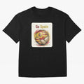 Go Spain Soccer Ball Flag | Canadian Football Fan Graphic Tee Oversized T-Shirt Show Passion for the Stars of FIFA World Cup 2026 Group Stage for Fans of CR7 and England, France and Netherlands, Bringing Soccer Culture, Superstar Moments, National