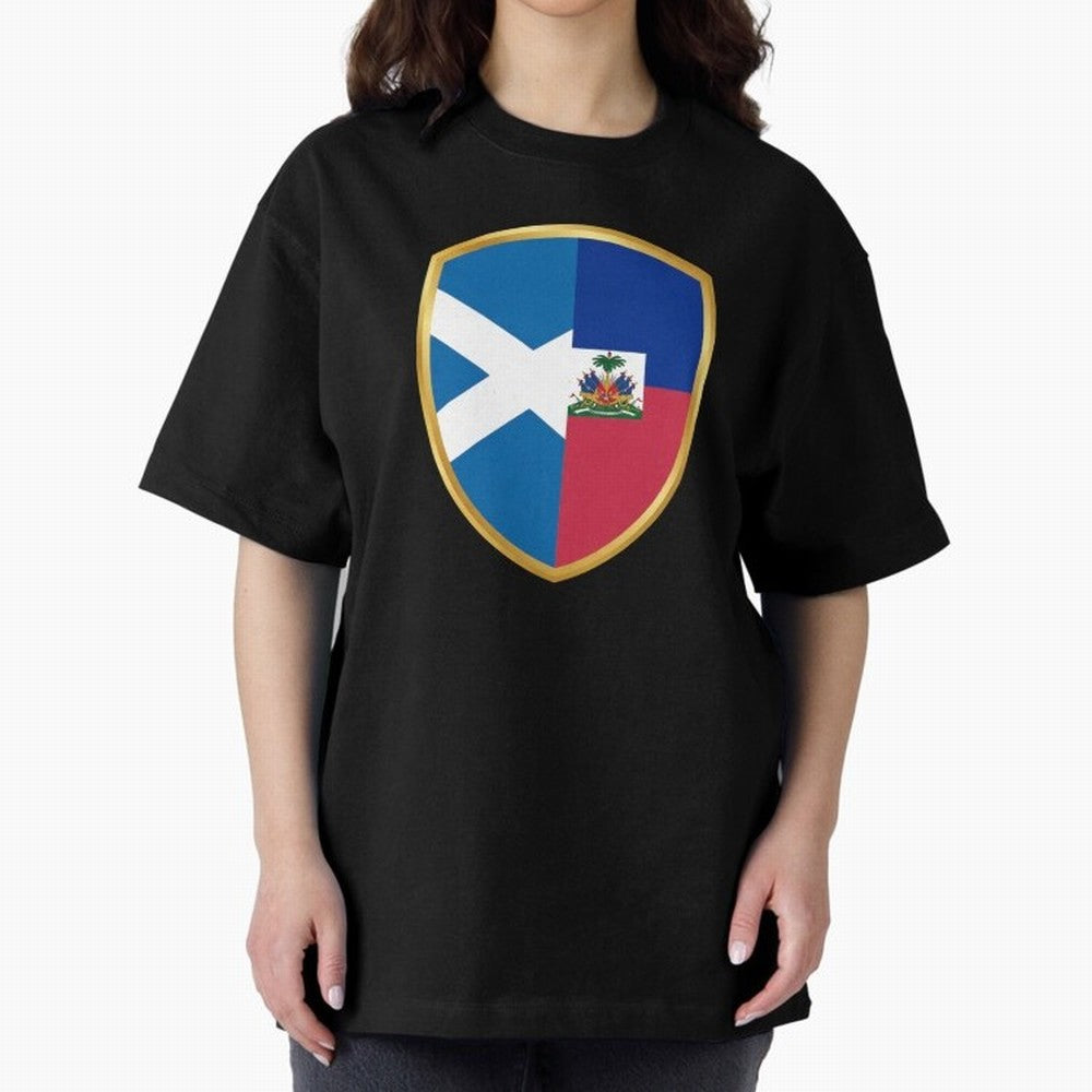 Copy of FIFA World Cup -Scotland v Haiti Oversized T-Shirt Celebrate the Magic of Match Day Hype around FIFA World Cup 2026 USA Canada Mexico, Messi, CR7 and Mbappe, France and Portugal, Fan Favorite Moments, National Team Passion, Big Match Drama