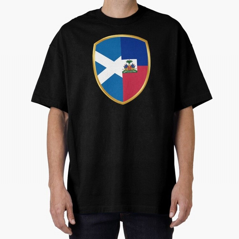 Copy of FIFA World Cup -Scotland v Haiti Oversized T-Shirt Celebrate the Magic of Match Day Hype around FIFA World Cup 2026 USA Canada Mexico, Messi, CR7 and Mbappe, France and Portugal, Fan Favorite Moments, National Team Passion, Big Match Drama