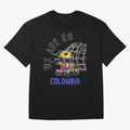 World cup 26 - Colombia Oversized T-Shirt Join the Countdown to Global Football Passion for FIFA World Cup 2026 Group Stage, with Messi and Cristiano Ronaldo, England, Stadium Chants, National Pride, Trophy Dreams and Unforgettable Football