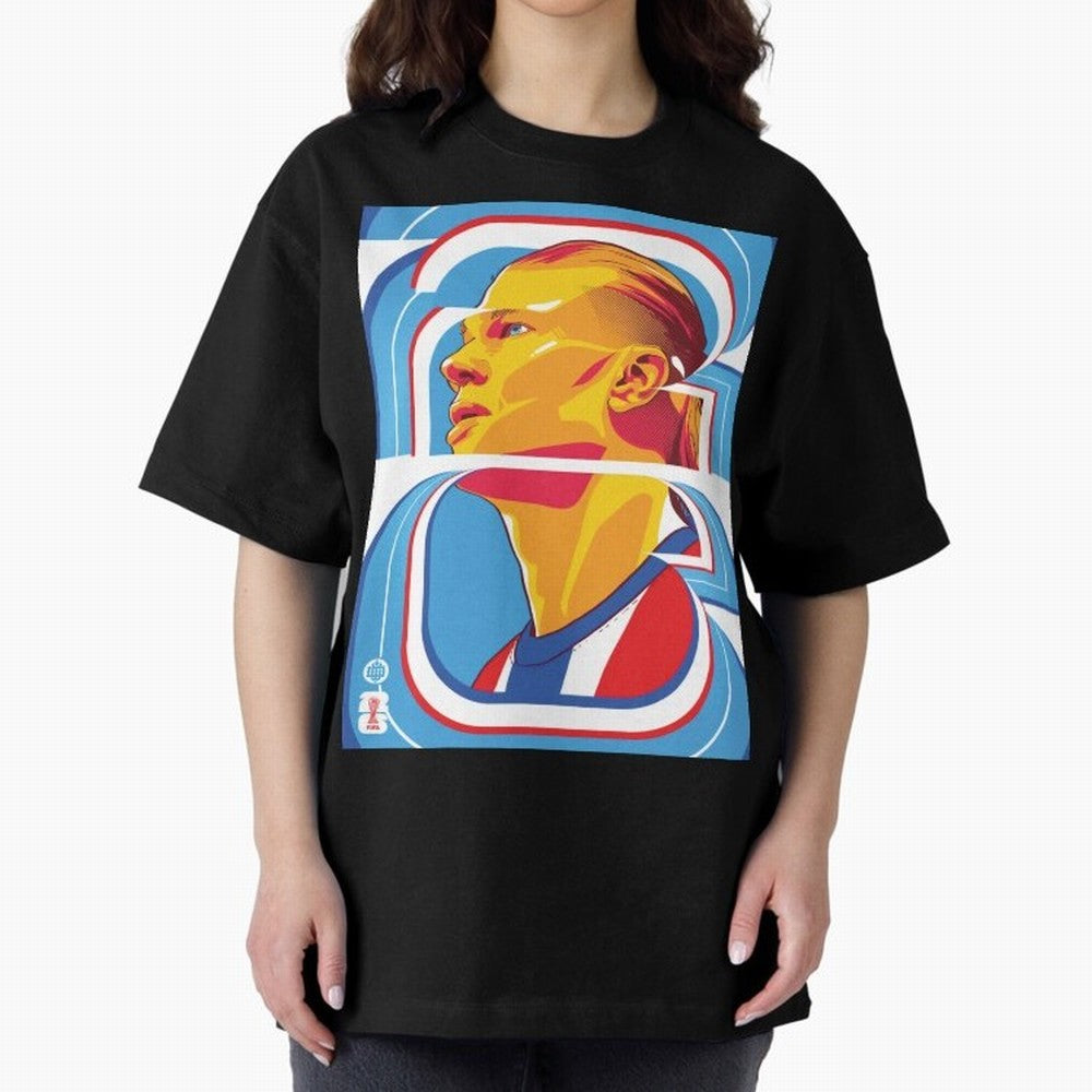 World Cup 2026 Soccer Celebration: United Football Fan Art Oversized T-Shirt Keep the Legacy of FIFA World Cup 2026 USA Canada Mexico Built around CR7 and Messi, Brazil, Portugal and Argentina Energy, Vintage Soccer Flavor, Modern Football Stars,