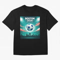 Boston 2026 Soccer Event Oversized T-Shirt Turn Football Passion into FIFA World Cup 2026 USA Canada Mexico Connected to Mbappe, Portugal Energy, Stadium Memories, Football Loyalty, International Chants and Championship Tradition; Created for Match