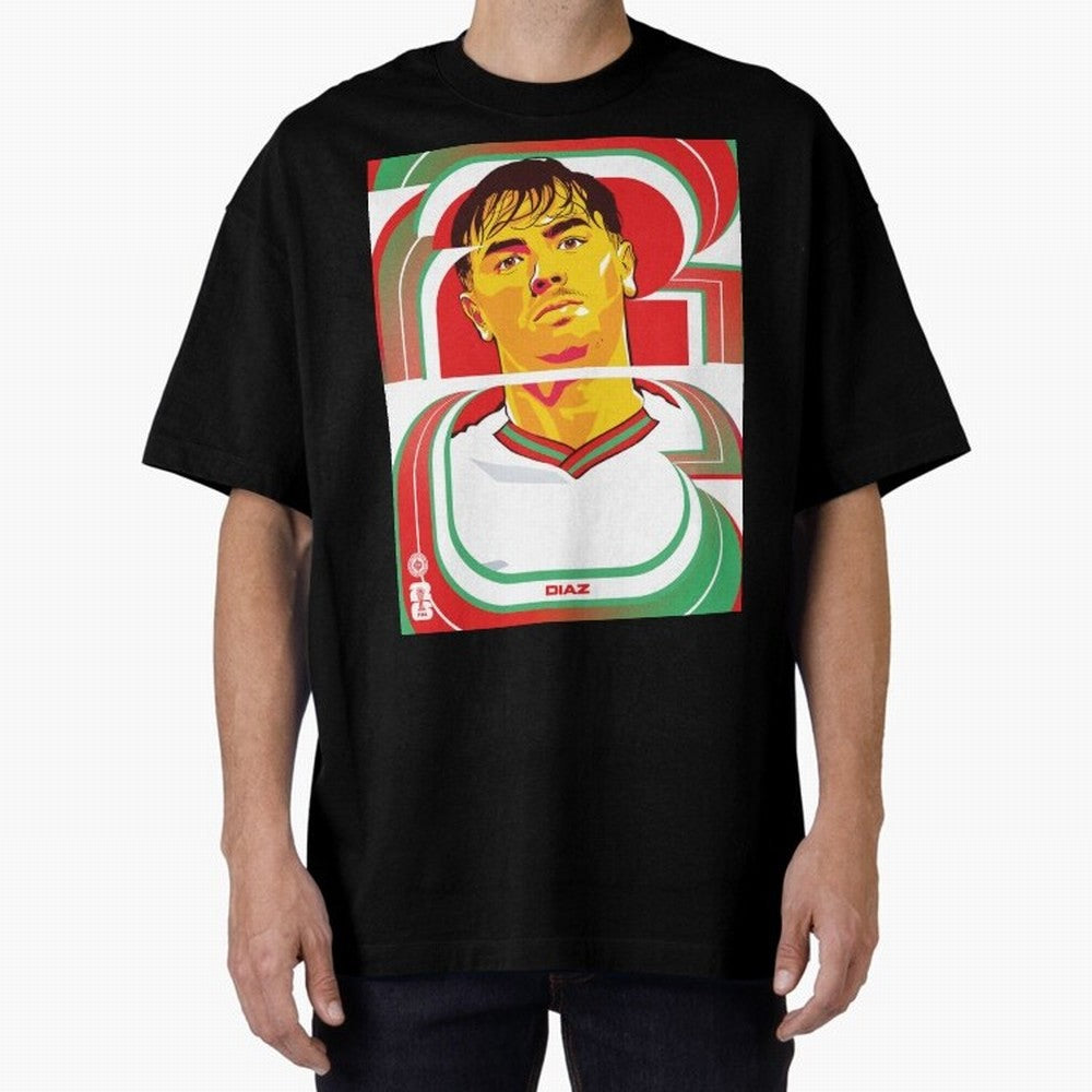 World Cup 2026 Soccer Celebration: United Football Fan Art Oversized T-Shirt Get Ready for Global Football Passion for FIFA World Cup 2026, Made for Neymar, Haaland and Cristiano Ronaldo, France, Sports Nostalgia, International Competition, Famous
