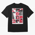 World Cup 2026 Soccer Celebration: United Football Fan Art Oversized T-Shirt Celebrate the Stars of Global Football Passion for FIFA World Cup 2026 USA Canada Mexico, Filled with Neymar, Haaland and Cristiano Ronaldo, France, Football Passion,