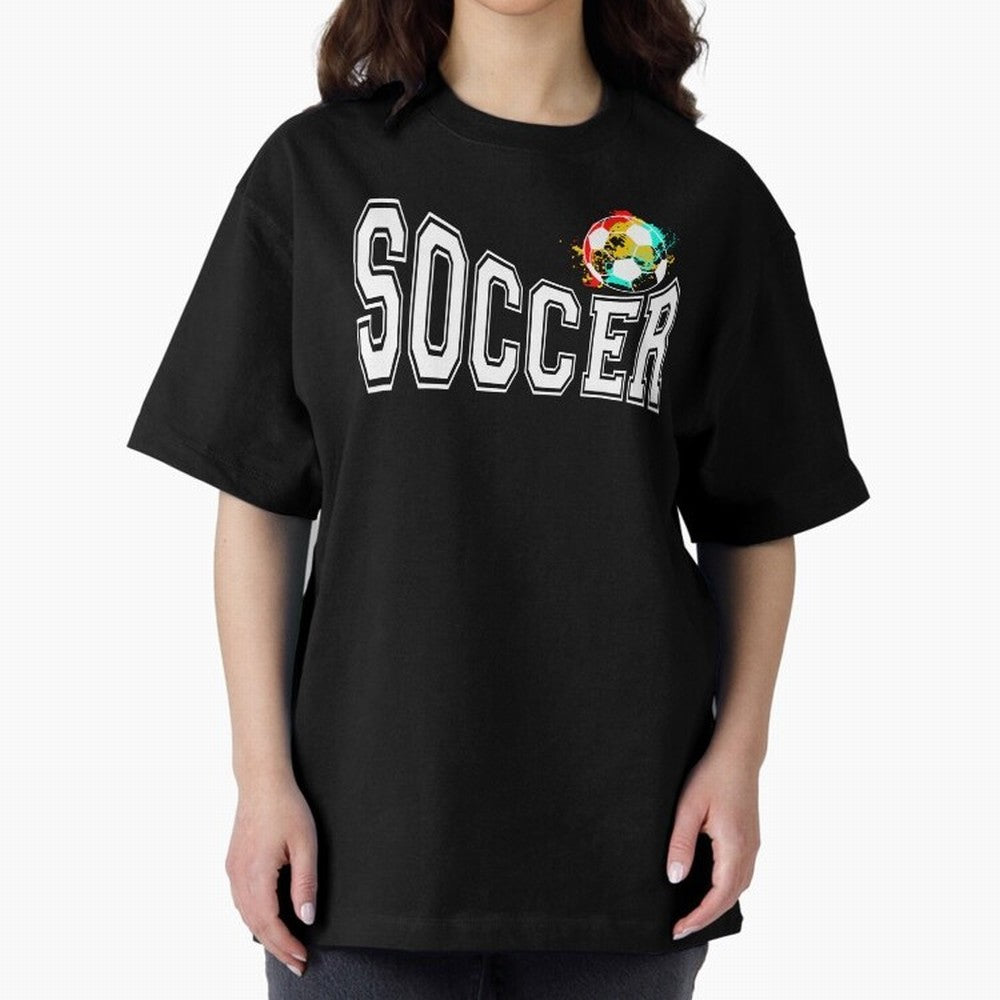 Football World Cup 2026 Oversized T-Shirt Remember the FIFA World Cup 2026 USA Canada Mexico Journey through Messi, Neymar and Mbappe Highlights, Argentina, France and Brazil Pride, Supporter Pride, Iconic Celebrations, Legendary Names and Global