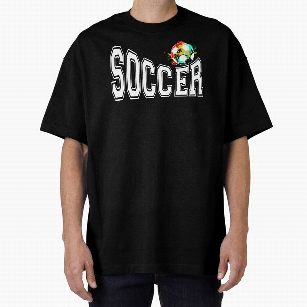 Football World Cup 2026 Oversized T-Shirt Remember the FIFA World Cup 2026 USA Canada Mexico Journey through Messi, Neymar and Mbappe Highlights, Argentina, France and Brazil Pride, Supporter Pride, Iconic Celebrations, Legendary Names and Global