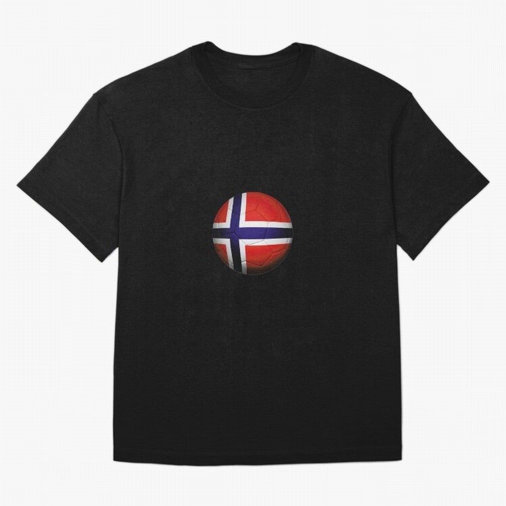 Norway Football Oversized T-Shirt Feel International Energy from Global Football Passion for FIFA World Cup 2026, Filled with CR7, France, Football Passion, Legendary Performances, Festival Vibes and Supporter Community; Perfect for People Who Love