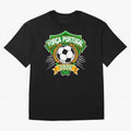 Portugal Fan Art for World Cup 2026 Oversized T-Shirt Keep the Match Day Mood of FIFA World Cup 2026 Group Stage for Fans of Haaland and Portugal, Spain and Germany, Bringing Football Festival Excitement, Trophy Ambitions, Country Rivalries and