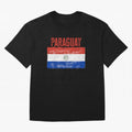 Paraguay Oversized T-Shirt Support the FIFA World Cup 2026 Group Stage Journey through CR7 and Messi Highlights, Spain Pride, Championship Spirit, Famous Goals, Roaring Crowds and International Football Unity; Ideal for Fans Who Follow Messi,