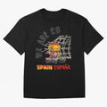 World cup 26 - Spain Oversized T-Shirt Bring a Vintage Feel to the FIFA World Cup 2026 Journey through Cristiano Ronaldo Highlights, England, France and Netherlands Pride, Tournament Hype, Historic Matchups, Family Viewing Parties and Global Sports