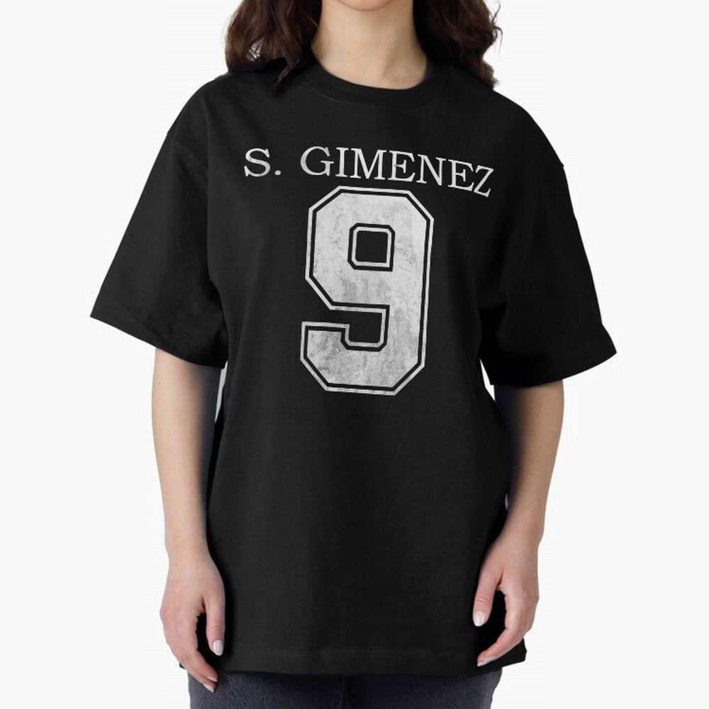 Mexico #9 Soccer Forward Mode Football Fan Oversized T-Shirt Celebrate Golden Goal Energy in Global Football Passion for FIFA World Cup 2026, Highlighting Mbappe, Spain and Netherlands, Retro Football Energy, Iconic Rivalries, Trophy Chase Drama