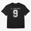 Mexico #9 Soccer Forward Mode Football Fan Oversized T-Shirt Celebrate Golden Goal Energy in Global Football Passion for FIFA World Cup 2026, Highlighting Mbappe, Spain and Netherlands, Retro Football Energy, Iconic Rivalries, Trophy Chase Drama