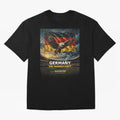 Germany Die Mannschaft - World Cup 2026 Soccer Fan Tee Oversized T-Shirt Keep the Legacy of the FIFA World Cup 2026 Journey through Haaland and Mbappe Highlights, England and Germany Pride, Football Passion, Legendary Performances, Festival Vibes