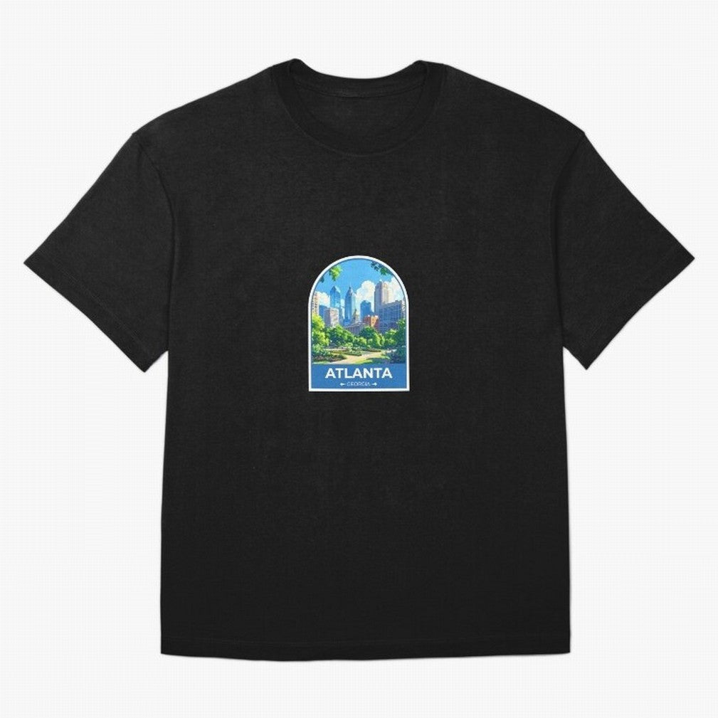 Atlanta Georgia Oversized T-Shirt Discover Match Day Hype around FIFA World Cup 2026, Messi, Portugal, Spain and Germany, Worldwide Fan Energy, Dramatic Goals, Stadium Lights and Championship Celebrations; Ideal for Fans Who Follow Messi, Cristiano