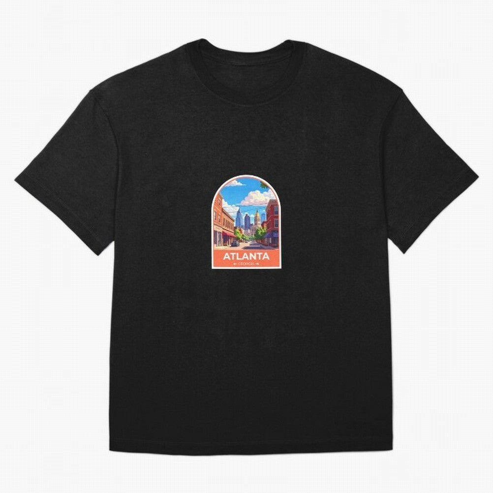 Atlanta Georgia Oversized T-Shirt Follow the FIFA World Cup 2026 USA Canada Mexico Journey through CR7 Highlights, Spain and Netherlands Pride, Vintage Soccer Flavor, Modern Football Stars, National Flags and Final Night Emotion; Made for