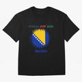 BOSNIA WORLD CUP 2026 Oversized T-Shirt Elevate Match Day Hype around FIFA World Cup 2026, Mbappe and Neymar, Portugal, Spain and Germany, Worldwide Fan Energy, Dramatic Goals, Stadium Lights and Championship Celebrations; Perfect for People Who