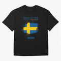 SWEDEN WORLD CUP 2026 Oversized T-Shirt Bring World Football Passion into FIFA World Cup 2026 USA Canada Mexico Spirit, Capturing Brazil, Neymar, Champion Mindset, Group Stage Buzz, Knockout Tension and Passionate Fan Culture; Built for Supporters