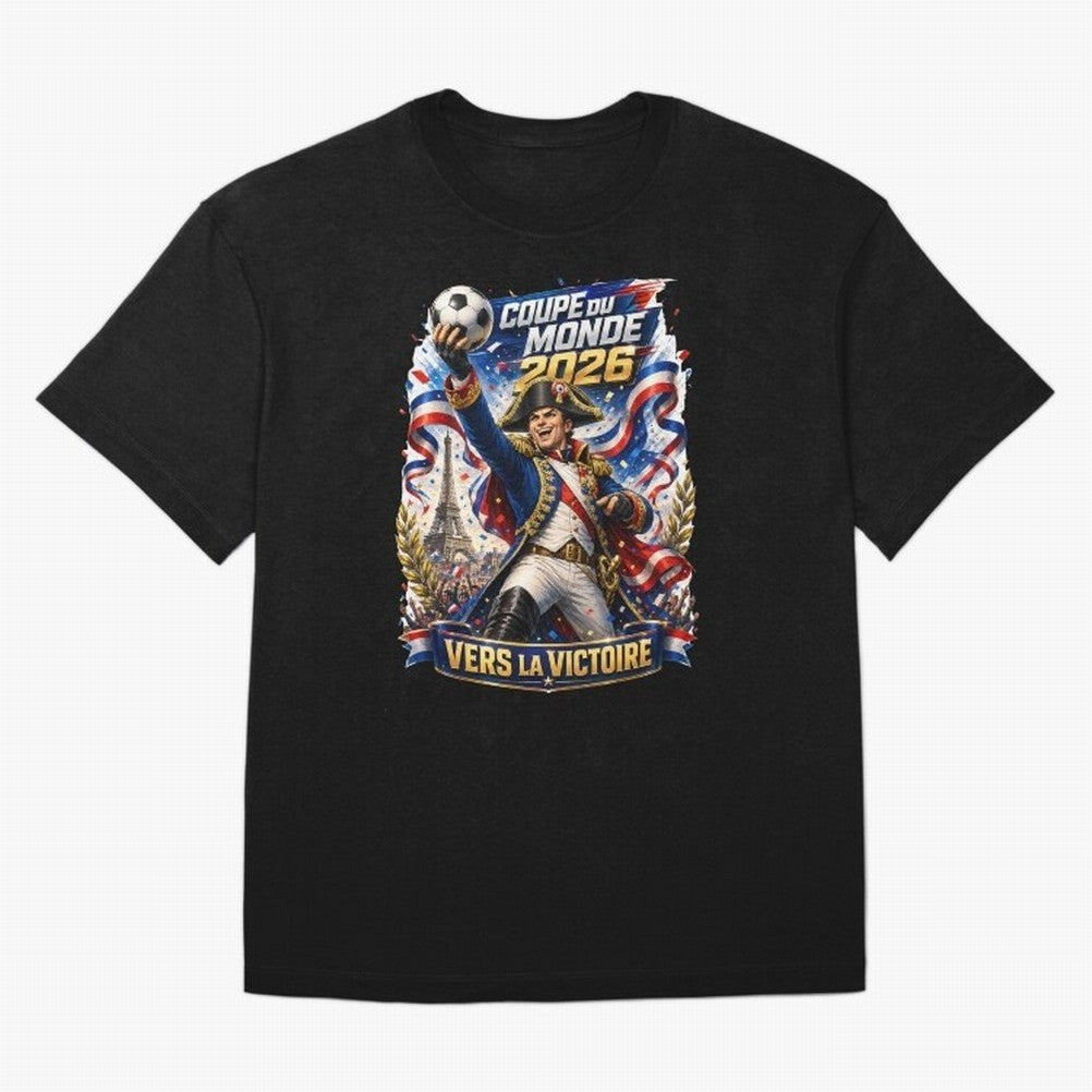 France World Cup 2026 Victory Oversized T-Shirt Bring a Champion Mindset to Global Football Passion for FIFA World Cup 2026, with Messi, CR7 and Mbappe, Spain and Netherlands, Tournament Hype, Historic Matchups, Family Viewing Parties and Global
